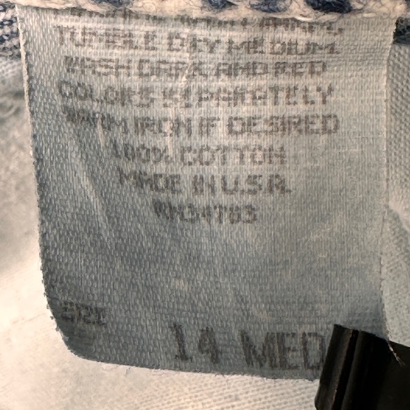 Vintage Lee high rise relaxed tapered leg mom jeans size 14 Medium made in USA - Picture 3 of 4